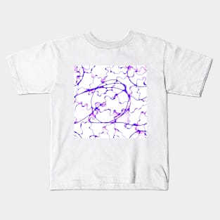 Smooth Turn design pattern Kids T-Shirt